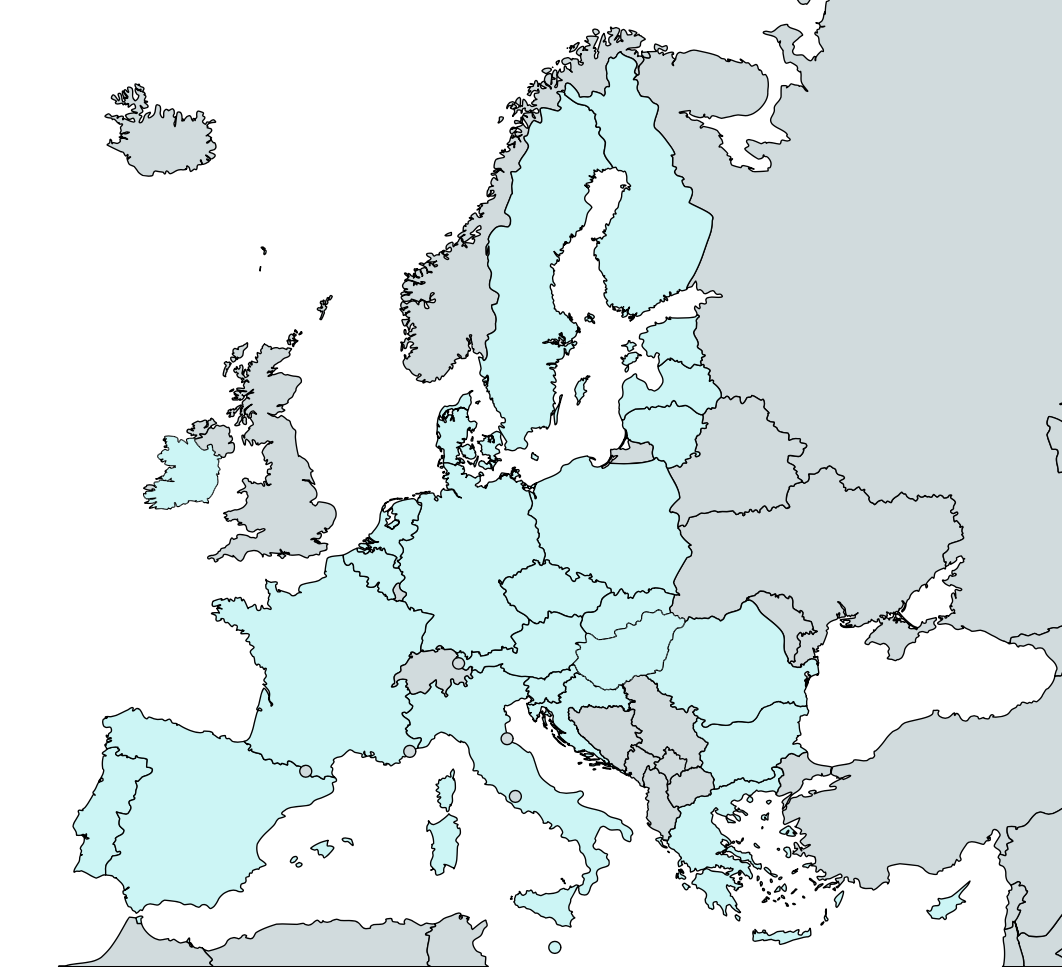 Mapa Europa (English)